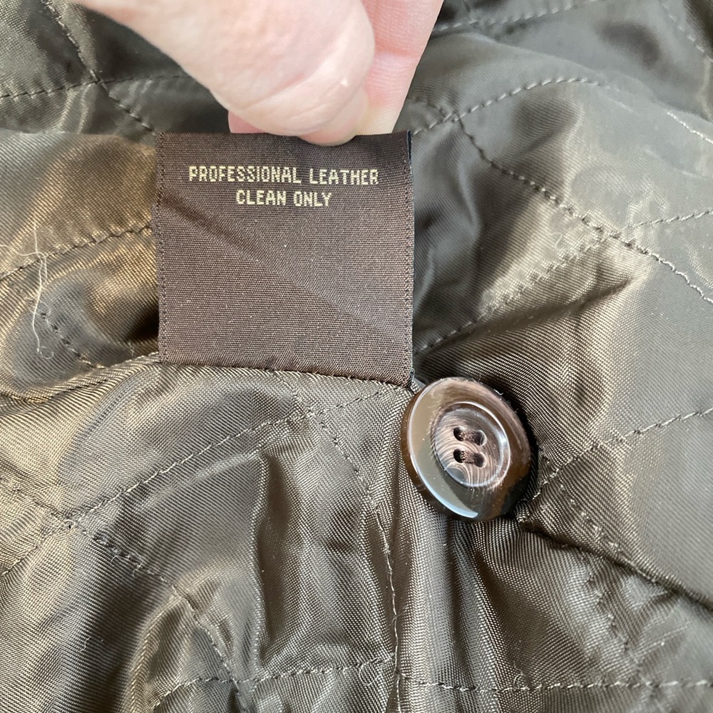 ‼️SOLD‼️Vtg Y2K Penny Lane Coat Leather Faux Fur Jacket Large L Boho Hippie 70s - Picture 13 of 13